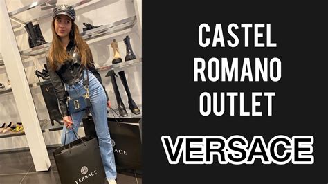 outlet castel romano versace prezzi|castel roma outlet.